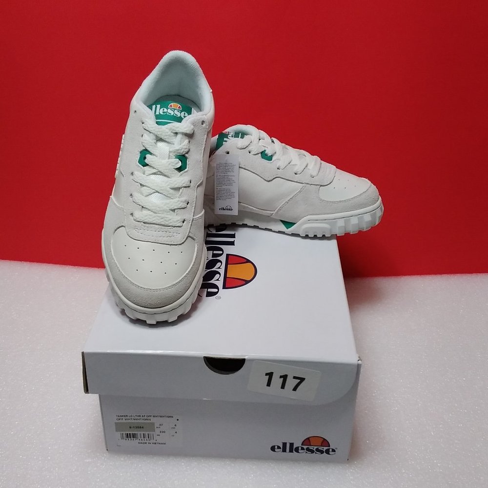 ELLESSE TANKER LO LTHR AF OFF SHOES  SIZE-6